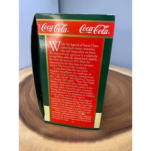 Coca-Cola 1947 Santa Claus Trim-A-Tree Collection Ornament Figurine Vintage 1990 - Picture 5 of 9